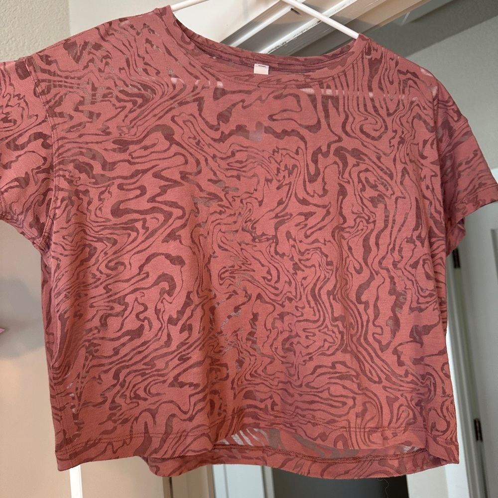 Lululemon mesh top